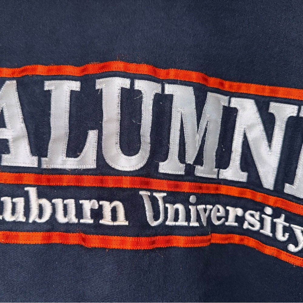 Auburn University Alumni Navy Sweatshirt - Picture 3 of 3
